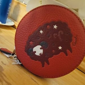 Coach zodiac change purse